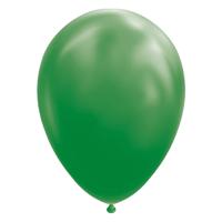 Globos Ballonnen donkergroen 30cm, 10st.