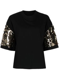 Antonio Marras t-shirt Margherita à sequins - Noir