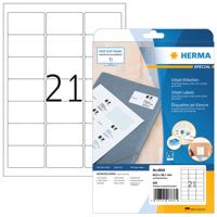 Etiket herma 8838 63.5x38.1mm mat wit 525stuks