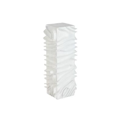 Voetstuk Home ESPRIT Wit Hout MDF Modern 29 x 29 x 80 cm