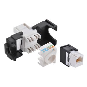 LogiLink NK4007 RJ-45 Zwart keystone cat6a