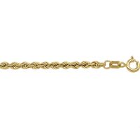 TFT Collier Geelgoud Koord 2,7 mm x 50 cm - thumbnail