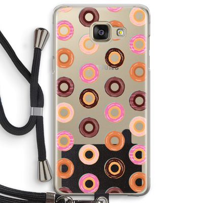 Donuts: Samsung Galaxy A5 (2016) Transparant Hoesje met koord