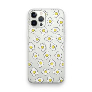 Spiegeleitjes: iPhone 12 Pro Transparant Hoesje