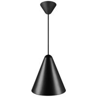 Hanglamp driehoek zwart design &apos;Nono&apos; metaal 23.5cm DFTP
