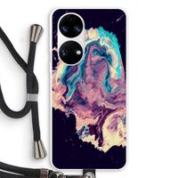 Cosmic Silence: Huawei P50 Transparant Hoesje met koord