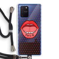 Yolo Denise: Samsung Galaxy Note 10 Lite Transparant Hoesje met koord