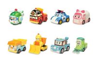 Silverlit Robocar Poli   diecast Cleany 7 cm groen - thumbnail