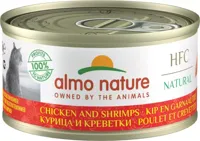 Almo Nature HFC Natural kattenvoer kip & garnaal 70g