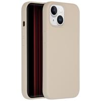Accezz Liquid Silicone Backcover iPhone 15 Telefoonhoesje Grijs Accezz Liquid Silicone Backcover iPhone 15 Telefoonhoesje Grijs
