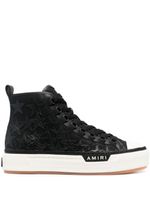 AMIRI baskets montantes à patchs étoile - Noir