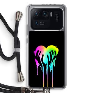 Hold My Heart: Xiaomi Mi 11 Ultra Transparant Hoesje met koord