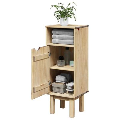 Badkamerkast OTTA 35x30x90 cm massief grenenhout