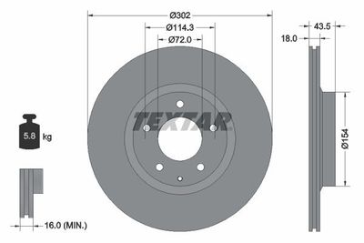 Remschijf 92174503