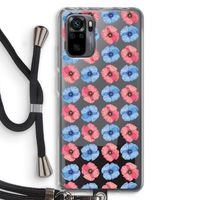 Klaproosjes: Xiaomi Redmi Note 10 Pro Transparant Hoesje met koord