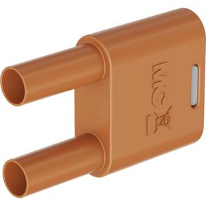 Stäubli SKS2-4N-19 Verbindingsstekker Oranje Stift-Ø: 4 mm Penafstand: 19 mm 1 stuk(s)