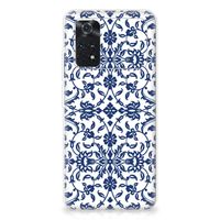 Xiaomi Poco M4 Pro 4G TPU Case Flower Blue