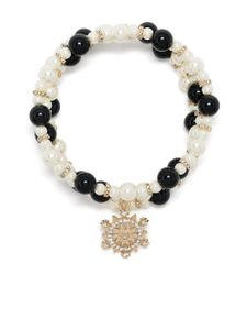 Marchesa Notte lot de bracelets à perles artificielles - Blanc
