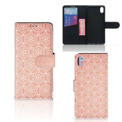 Xiaomi Redmi 7A | Telefoon Hoesje | Pattern Orange