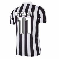 Juventus Retro Voetbalshirt UEFA Cup 1992-1993 + Ravanelli 11 - thumbnail