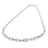 Kalli Grove Schakel Ketting Zilver