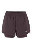 Craft Essence 2-in-1 shorts zwart dames