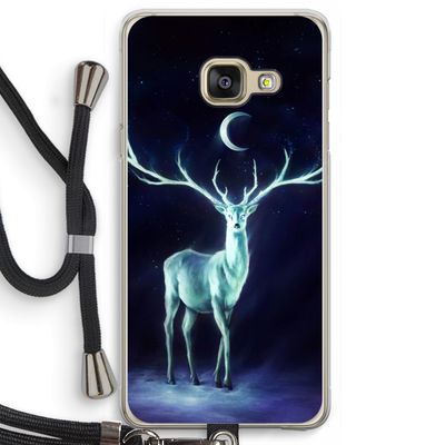 Nightbringer: Samsung Galaxy A3 (2016) Transparant Hoesje met koord