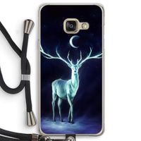 Nightbringer: Samsung Galaxy A3 (2016) Transparant Hoesje met koord