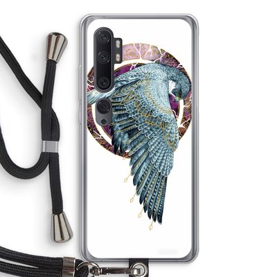 Golden Falcon: Xiaomi Mi Note 10 Pro Transparant Hoesje met koord