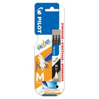 Rollerpenvulling pilot frixion bls-fr7 3st m zwart