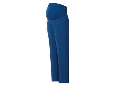 esmara Mousseline zwangerschapsbroek (Marineblauw, XS (32/34))