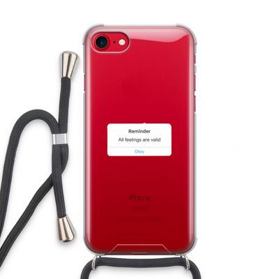 Reminder: iPhone SE 2020 Transparant Hoesje met koord