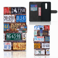 Nokia 3.1 Plus Telefoonhoesje met foto Kentekenplaten - thumbnail