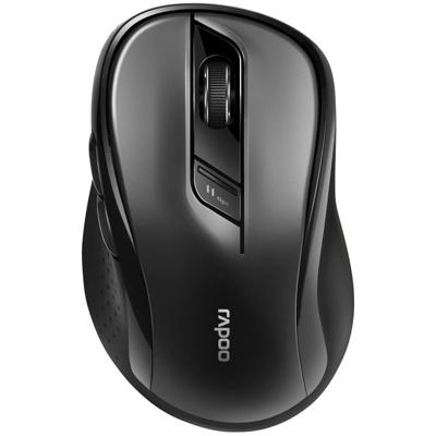 Rapoo M500 Silent Multi-mode Draadloze Muis Muis Zwart
