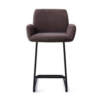 Jesper Home Misaki barkruk H65 Almost Black arch black