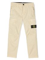 Stone Island Junior pantalon slim à poches cargo - Tons neutres - thumbnail