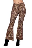 Hippiebroek Panter Dames