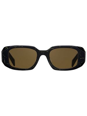 Prada Eyewear lunettes de soleil Symbole à monture carrée - Noir