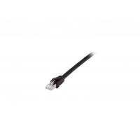 Equip 608054 patch cable, cat8.1, s/ftp (s-stp) rj-45, rj-45, black, 5m