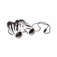 Kinder speelgoed verrekijker zebraprint 11cm