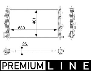 Radiateur CR927000P