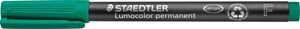 Staedtler Lumocolor 318, OHP-marker, permanent, 0,6 mm, groen