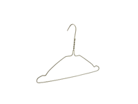 Draad/stomerijhanger kind 2,2mm ink 32cm