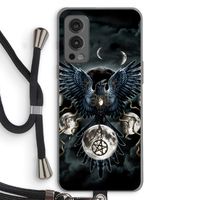 Sinister Wings: OnePlus Nord 2 5G Transparant Hoesje met koord