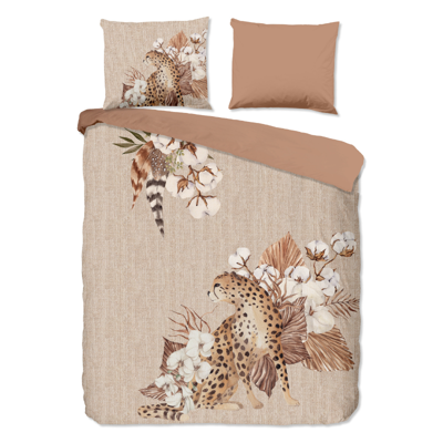 Dekbedovertrek Katoen Flanel Chevy Bloemen 240x200 Cm Good Morning - Dekbed-Discounter.nl