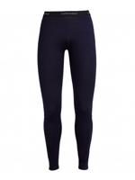 Icebreaker 260 Tech Leggings Dames Thermobroek Midnight Navy XS Icebreaker 260 Tech Leggings Dames Thermobroek Midnight Navy XS