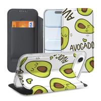 Apple iPhone Air Book | Wallet Case | Avocado Singing