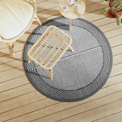 VidaXL Buitenkleed arakil ø120 cm pp grijs