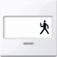 Merten 434725 Wisselschakelaar Afdekking System M Wit 1 stuk(s)