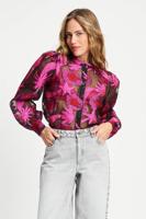 POM Amsterdam Blouse Splashing Fireworks Organza